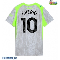 Manchester City Rayan Cherki #10 Tredjedrakt Dame 2025-26 Kortermet